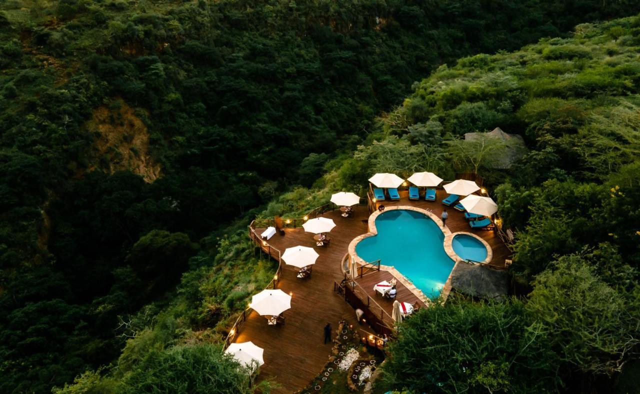 Escarpment Luxury Lodge Manyara Mto wa Mbu Exterior foto