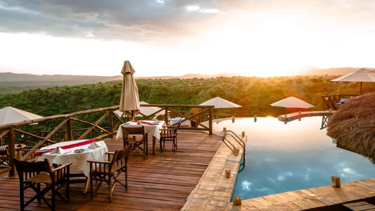 Escarpment Luxury Lodge Manyara Mto wa Mbu Exterior foto